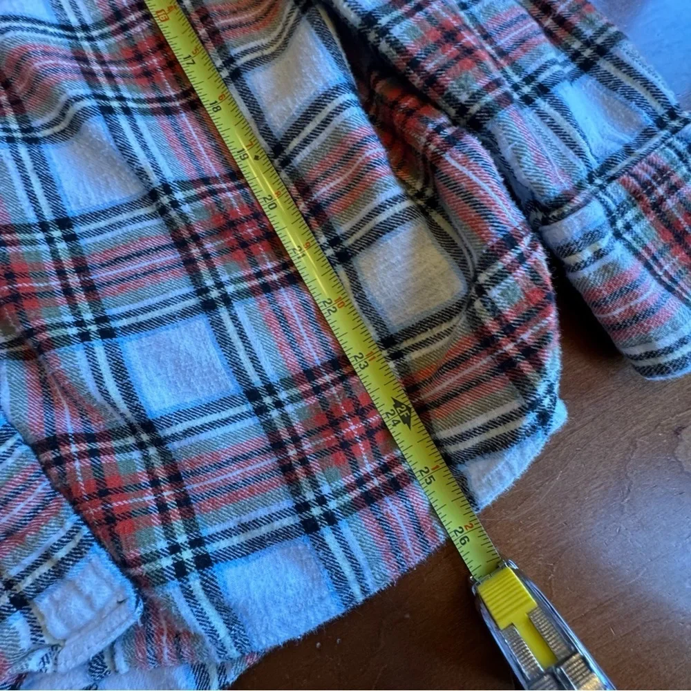 J. Crew Cotton flannel Women’s Button Up Top